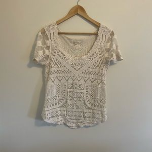 Anthropologie Sheet Vintage Top